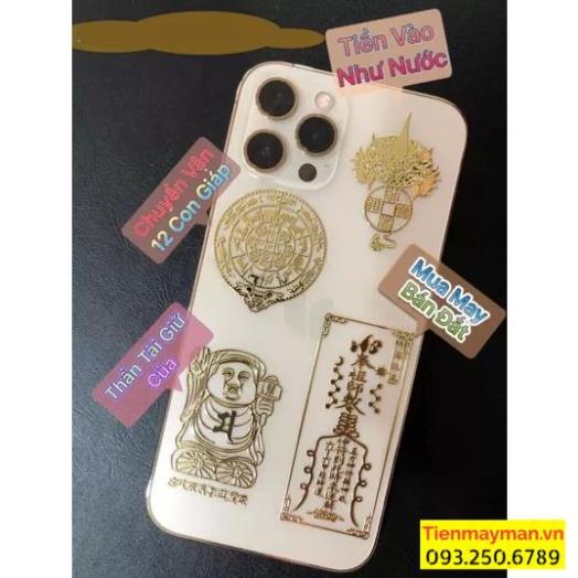 COMBO 4 Miếng Dán Điện Thoại Đẹp Lung Linh , Phù Hợp Cho Nhiều Dòng Smartphone