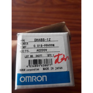 Rơ le thời gian Omron DH48S-S   đôi