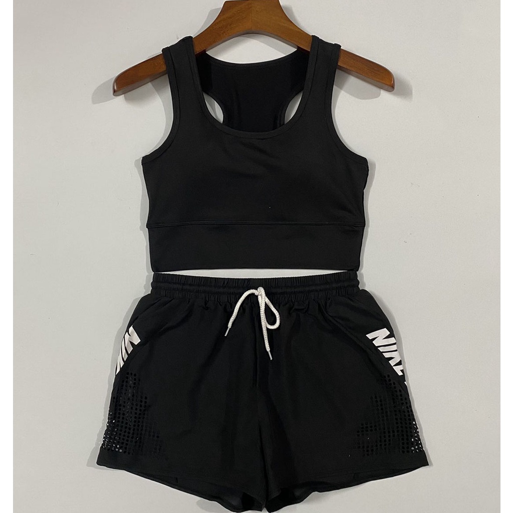 ✢Bộ Tập Thể Thao Nữ - Áo Bra Quần Short 2 Lớp Phù Hợp Chạy Bộ, Tennis, Cầu Lông, Gym Màu Sắc Trẻ Trung Năng Động