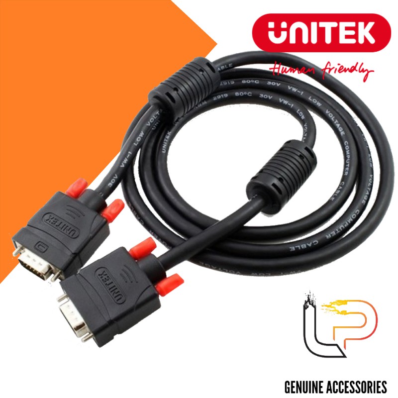 CÁP VGA LCD 3C+6 - 5M UNITEK Y-C 505A