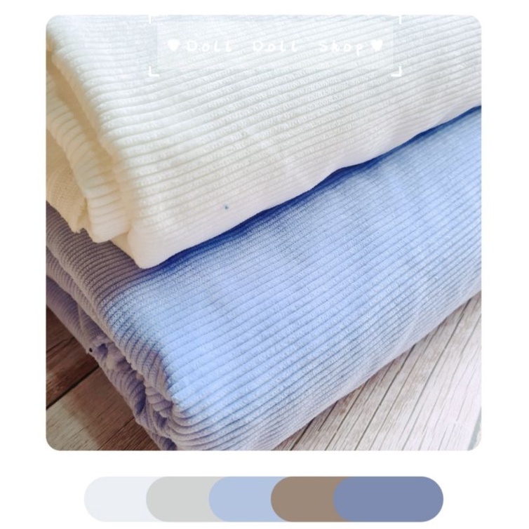 VẢI NHUNG TĂM CHẤT XỊN / MAY QUẦN ÁO BÚP BÊ 👕