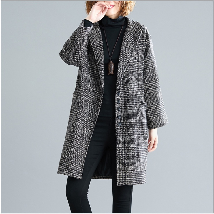 Áo khoác nữ dạ kẻ chần 2 lớp dáng dài và ngắn,  áo khoác nữ 2 lớp dạ kẻ dáng dài freesize dưới 56kg hot hit | BigBuy360 - bigbuy360.vn