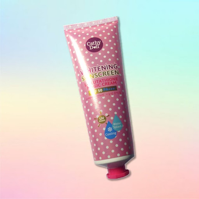 Kem chống nắng trắng da Cathy Doll L-Glutathione Magic Cream SPF50 PA+++