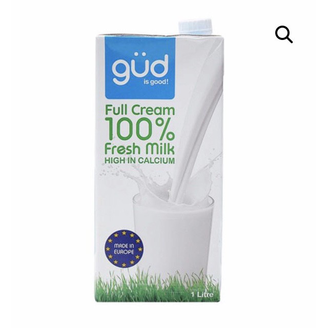 1 Hộp Sữa GUD Sữa Tươi Nguyên Kem 1L - Sữa Ba Lan Nhập Khẩu