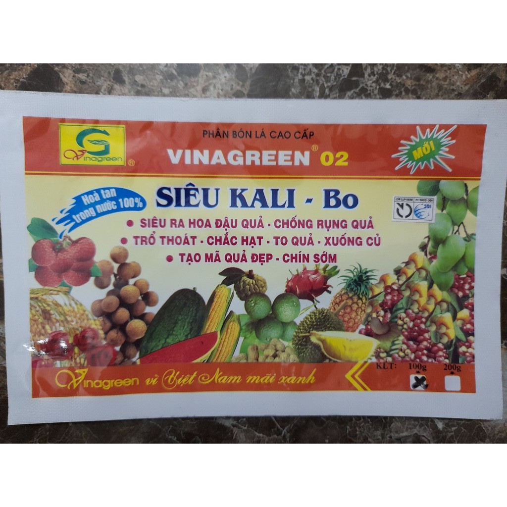 Phân bón siêu kali – bo 100g