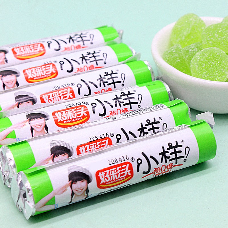 Kẹo dẻo bao đường vị trái cây - kẹo QQ chua ngọt thanh 18g