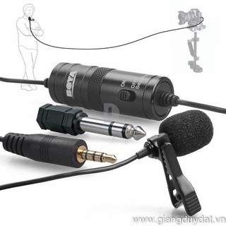 Microphone BOYA BY-M1 Dành Cho Máy Ảnh & Điện Thoại Smartphone