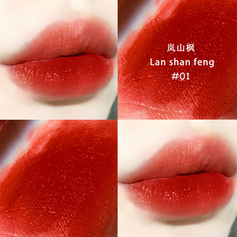 Son môi màu nhung lì mềm mịn chống thấm nước chuyên dụng trang điểm cho nữ
