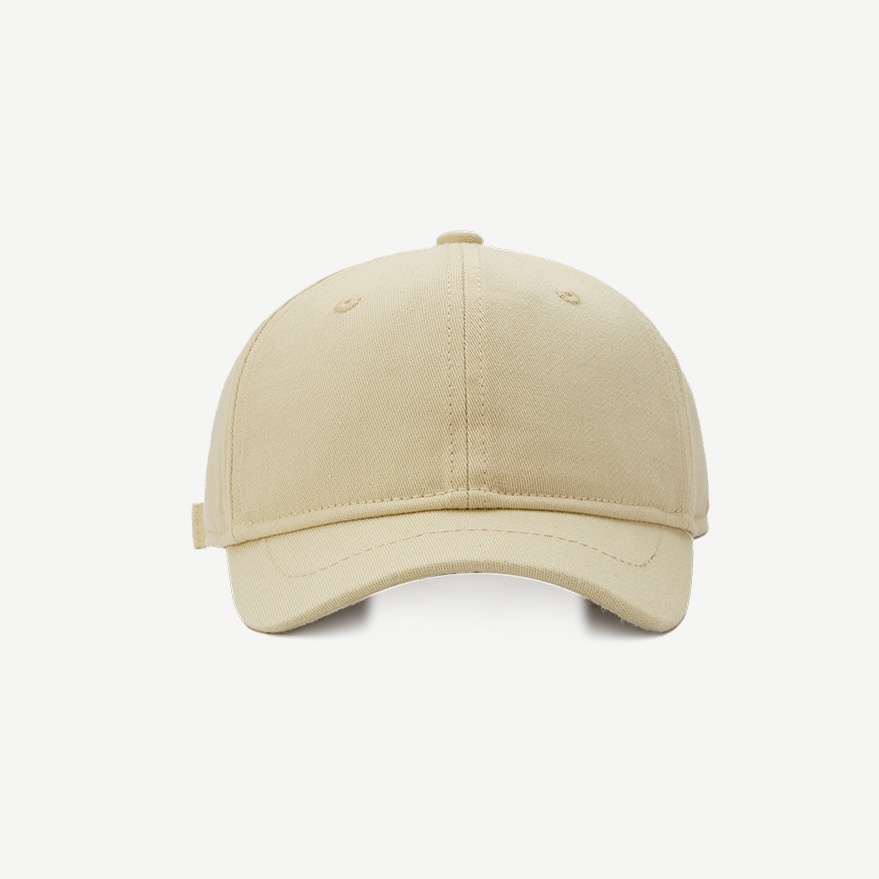 Mũ Lưỡi Trai Vành Ngắn Mềm Mại Màu Trơn Kiểu Hip-Hop Đường Phố Cá Tính Cho Nam