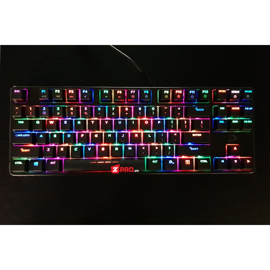 Bàn phím cơ Gaming Dareu EK880 - Mã cũ DK880 - Led RGB - Chính hãng - BH 24 tháng