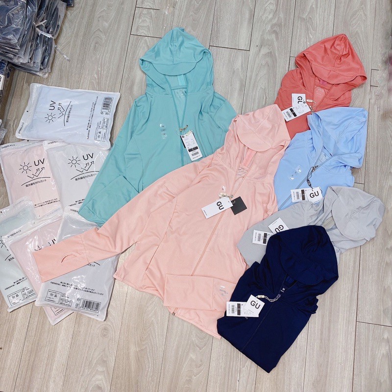 MH BÁN SỈ ÁO CHỐNG NẮNG GUU LOẠI 1 TEM HÀNG 1 LỚP