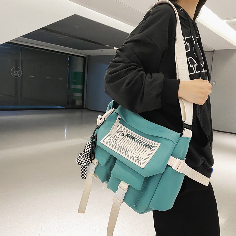 Túi Đeo Chéo Vai Bằng Nylon Thời Trang Sành Điệu Cho Nữ
