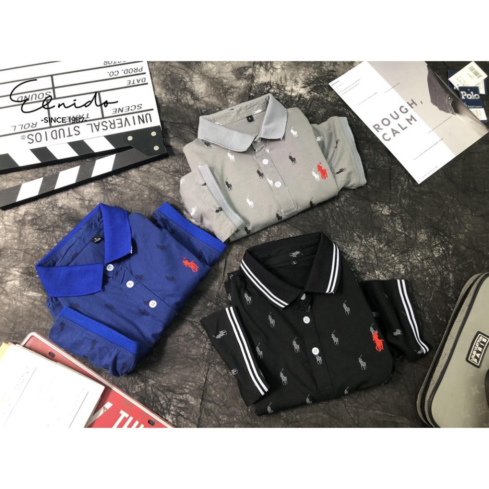 (FREESHIP 50K) (SIÊU PHẨM) Áo thun polo nam họa tiết siêu thoáng, siêu mát ELNIDO flasksale | BigBuy360 - bigbuy360.vn