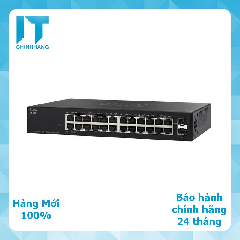 Switch Cisco SG9524 24 cổng Giagbit 10/100/1000Mbps Hàng Chính Hãng