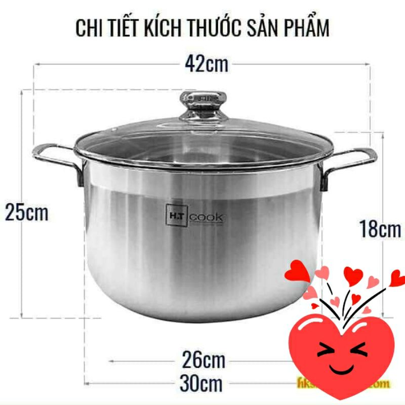 NỒI LUỘC GÀ HT 32cm