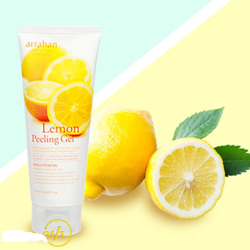 Tẩy da chết - Tẩy tế bào da chết chiết xuất từ chanh vàng ARRAHAN Hàn Quốc 180ml | BigBuy360 - bigbuy360.vn