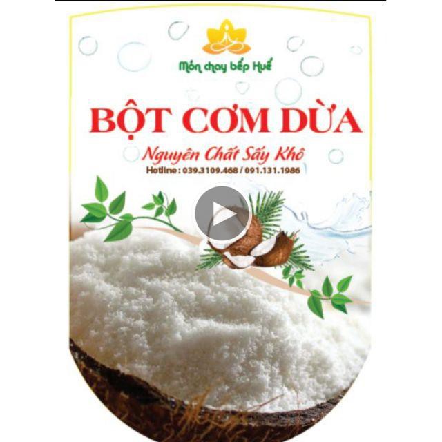 Bột dừa sấy mịn làm bánh keto, das thơm phức - Healthy