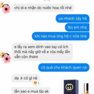 Nước hoa chiết Pháp mini chính hãng