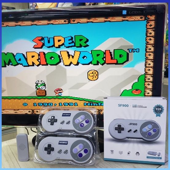 Bộ Điều Khiển Trò Chơi TV Không Dây Hỗ Trợ Hai Lớp Cho Nintendo SF1500