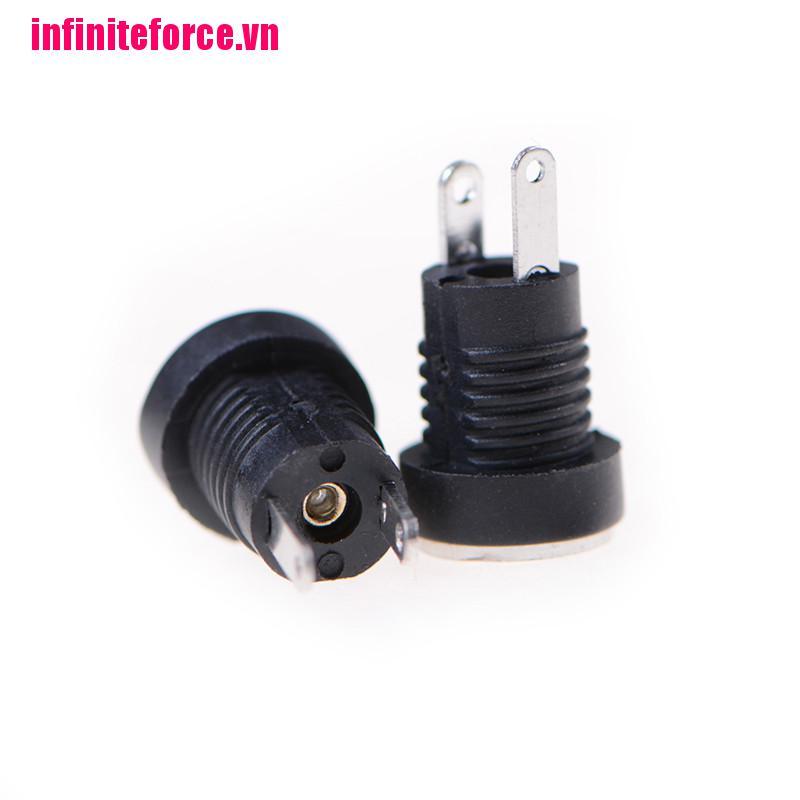 Set 10 đầu nối ổ cắm nguồn dc-022b 5.5x2.1mm cao cấp