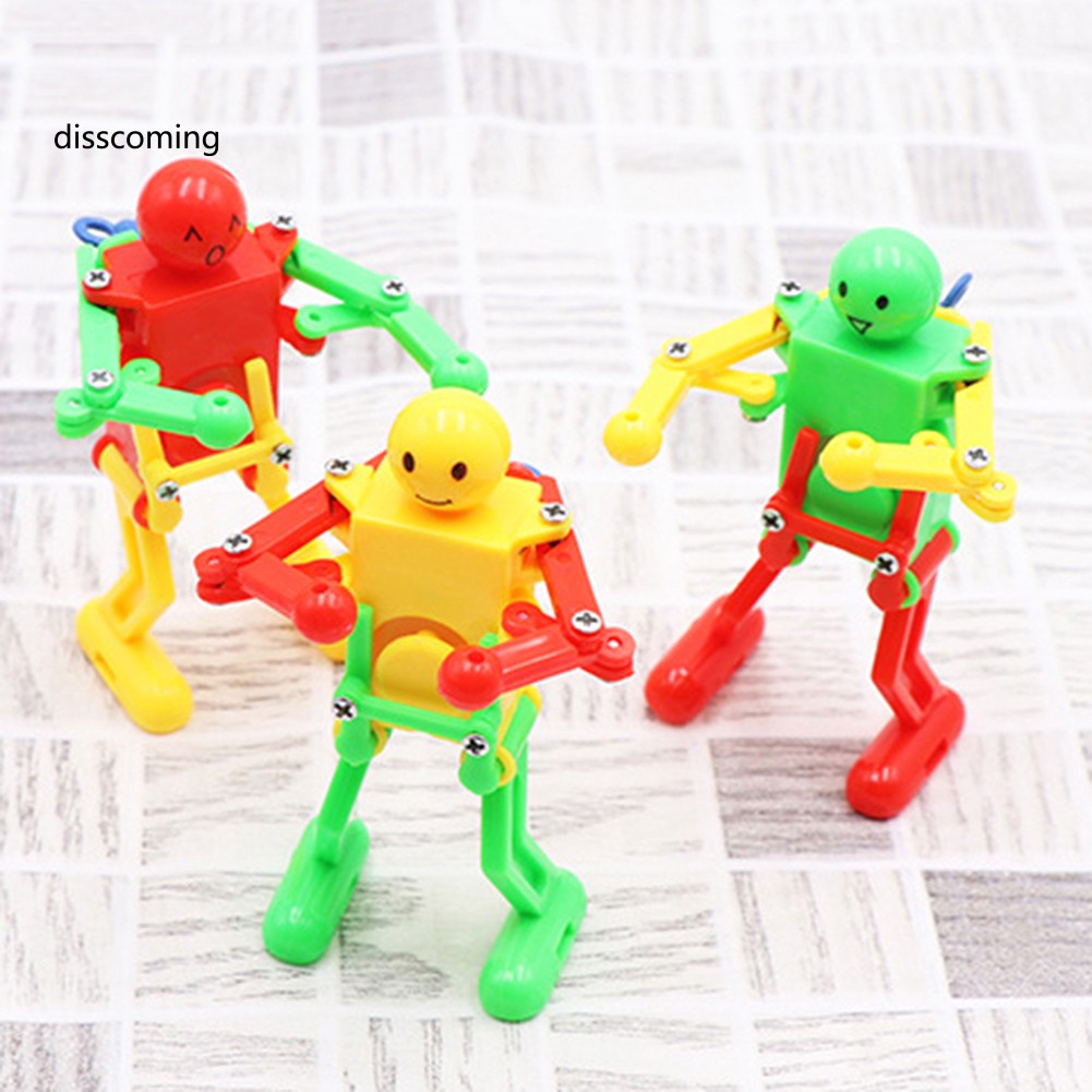 Đồ chơi rô bốt lên dây cót bằng nhựa nhảy múa vui nhộn hỗ trợ giáo dục bé