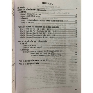 Sách - Giới thiệu các dạng Đề kiểm tra Toán 7 (Hà Văn Chương)