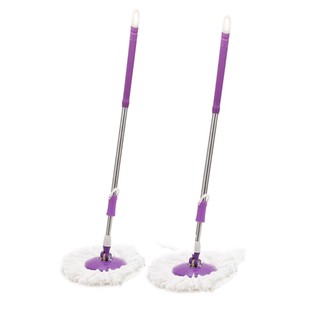 Cây lau nhà 360 độ thân inox lớn( đã kèm bông lau )