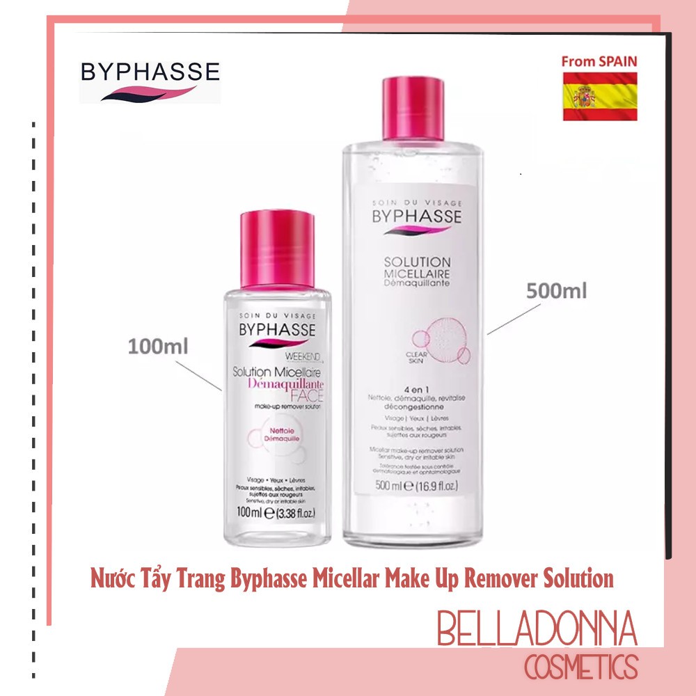 [CHÍNH HÃNG] Nước Tẩy Trang Byphasse Micellar Make Up Remover