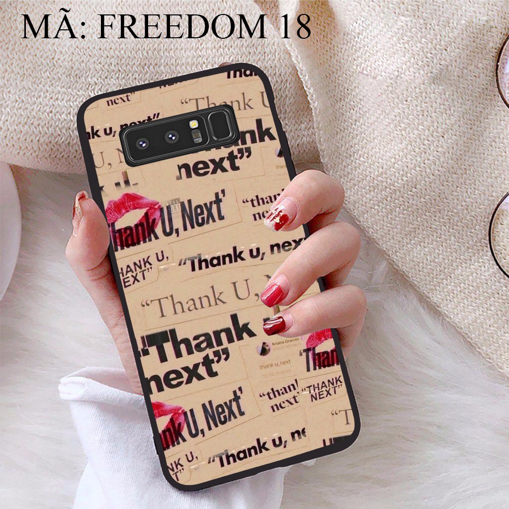 Ốp lưng Samsung Note 8 viền dẻo TPU BST Phong Cách Tự Do