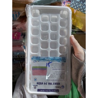 Khuôn làm rau câu, khay đá, khuôn thạch 34 viên, vỉ làm đá