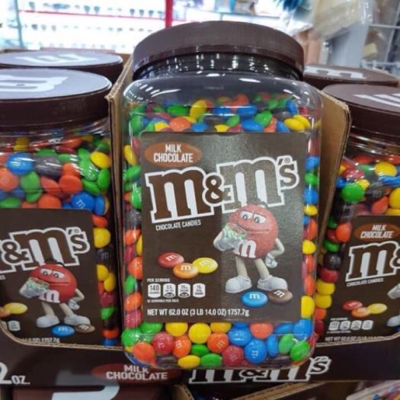 Kẹo sô-cô-la M&M Kirkland 1.75kg mỹ.
