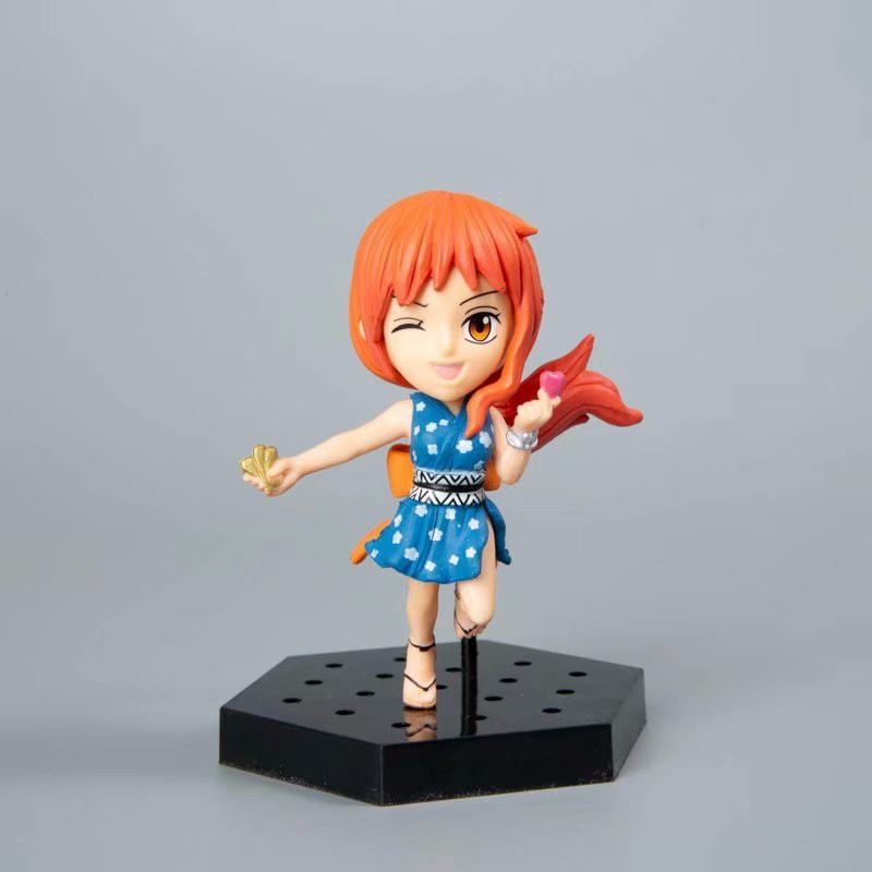 Mô hình One Piece, Mô Hình Chibi Băng Hải Tặc Mũ Rơm ở Wano Quốc cao từ 7-13cm | Z SHOP