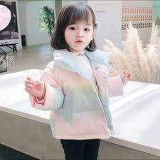 Áo khoác len cầu vồng
