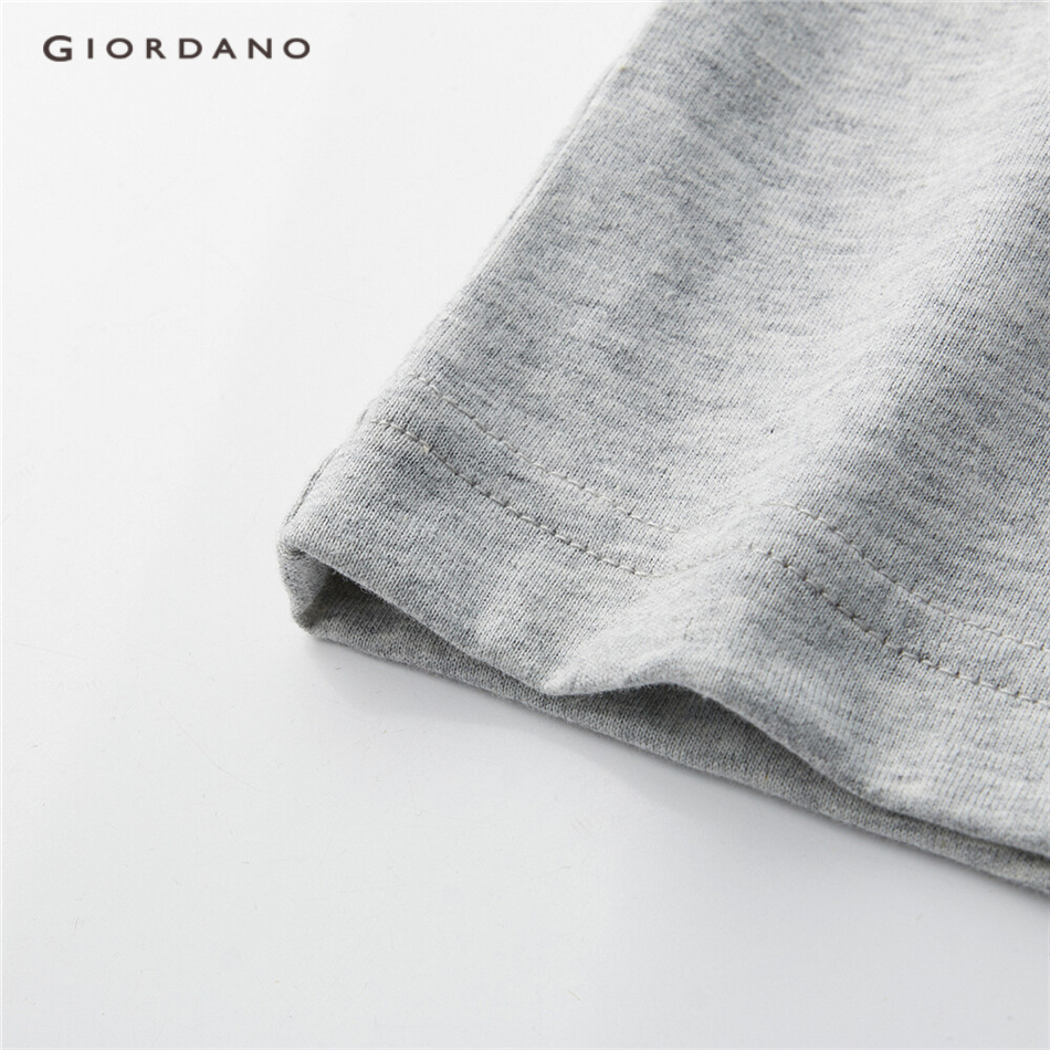 Áo thun GIORDANO 13021013 tay ngắn cổ tròn màu sắc thời trang cho nam | BigBuy360 - bigbuy360.vn