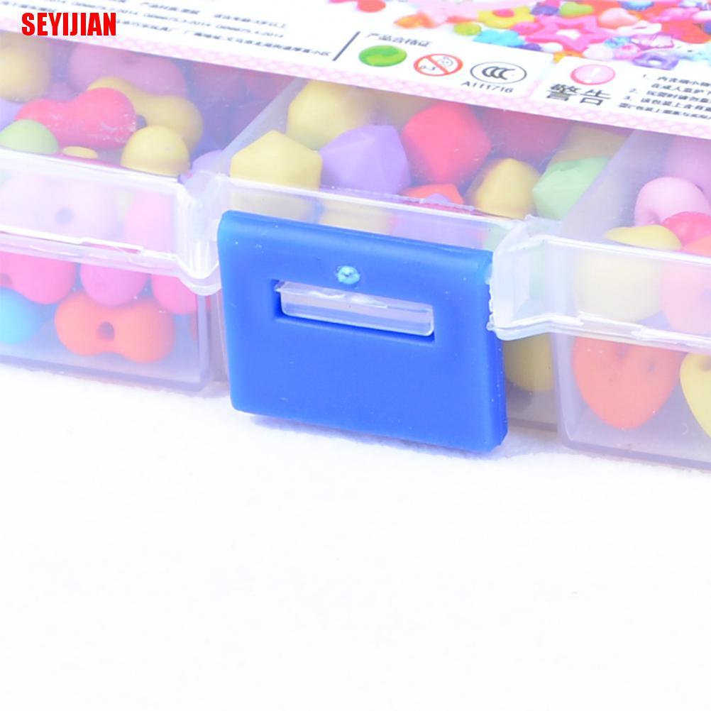 Bộ 450 Hạt Xếp Hình Nhiều Màu Sắc Dễ Thương Cho Bé