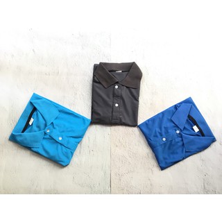 Combo 3 áo thun nam cổ trụ - chất cotton