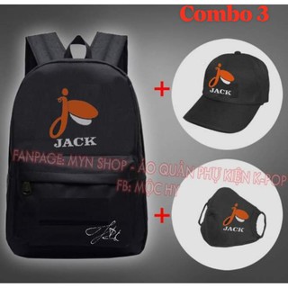 Combo Balo Mũ Khẩu Trang JACK - ĐÓM