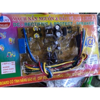 Bo mạch nguồn 4 tụ cho mạch BTL