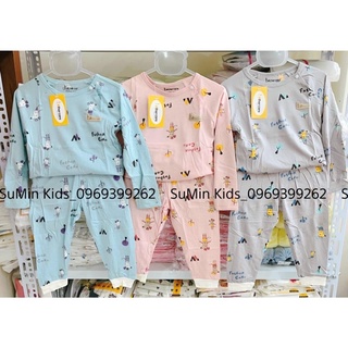Bộ dài tay sợi tre mặc điều hoà cho bé Father care
