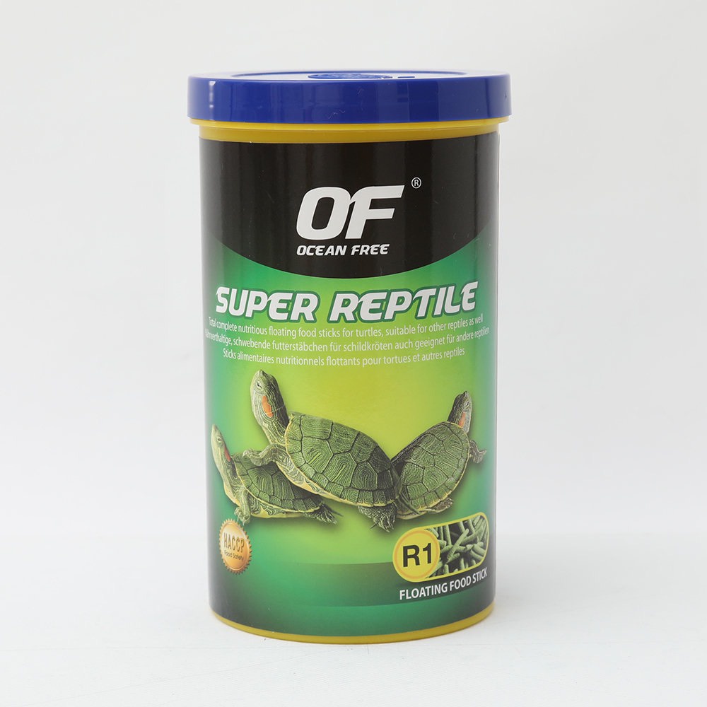Thức ăn cho rùa nước và ếch cảnh hiệu OF Super Reptile