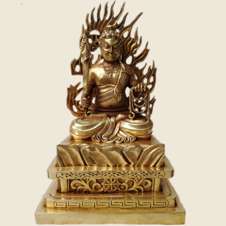 Tôn tượng Bất Động Minh Vương - Pháp khí Mật Tông - Phật giáo Tây Tạng