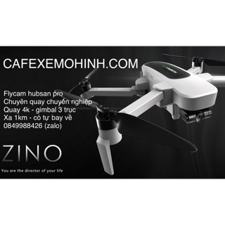 Máy bay flycam hubsan zino h117s gimbal 3 trục camera 4k bay 1km có tự bay về