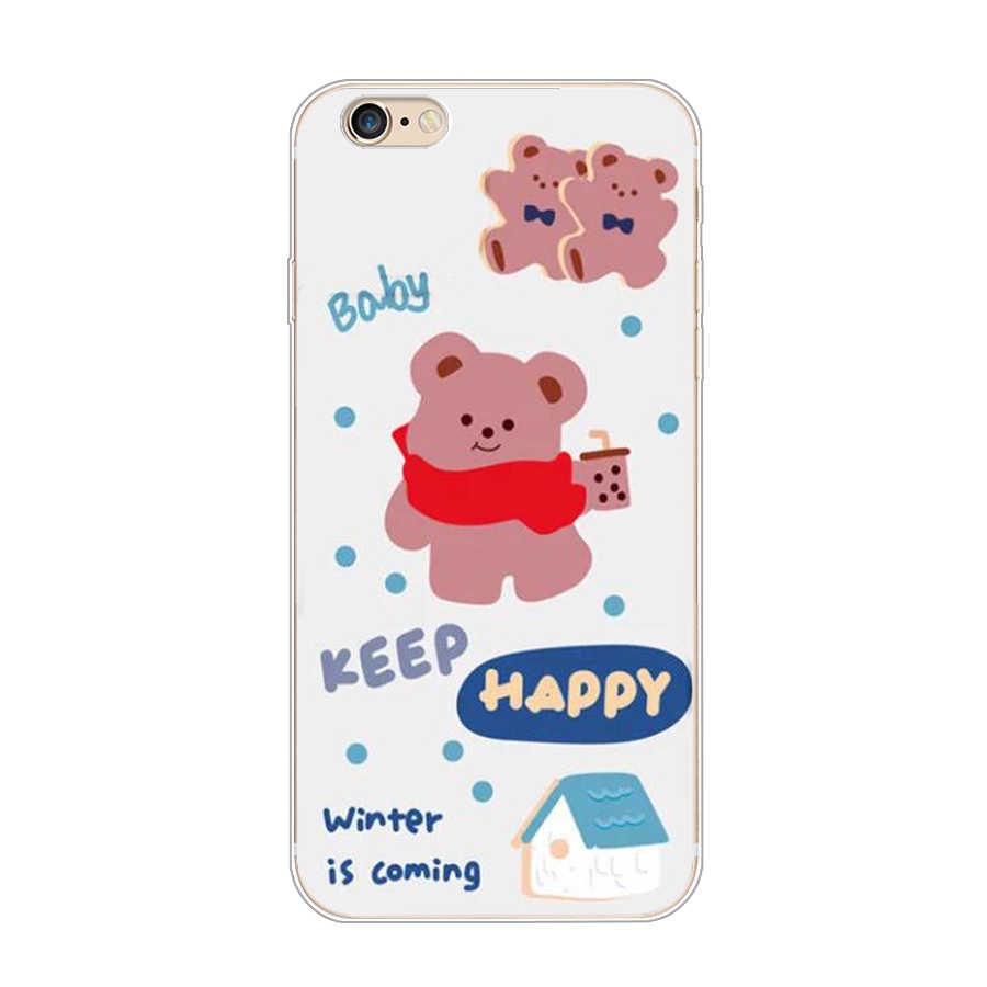 Ốp Lưng Mềm Bảo Vệ Cao Cấp Cho iphonee 4 4s 5 5s se 6 6s plus