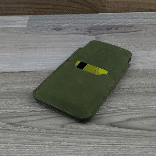 Bao Da Dây Rút Iphone 6 plus / 7 plus / 8 plus Da Bò