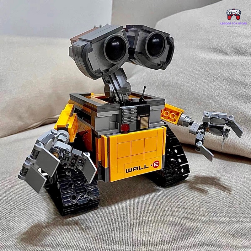 Đồ chơi lắp ghép Legogi WALL E ROBOT BIẾT YÊU nhân vật hoạt hình mô hình trang trí trưng bày quà tặng sinh nhật