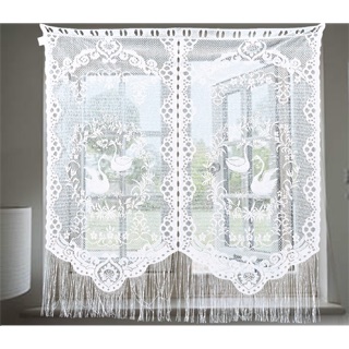 Màn cửa sổ ren, màn che ti vi (1m2x1m2 ( kèm ảnh thật)