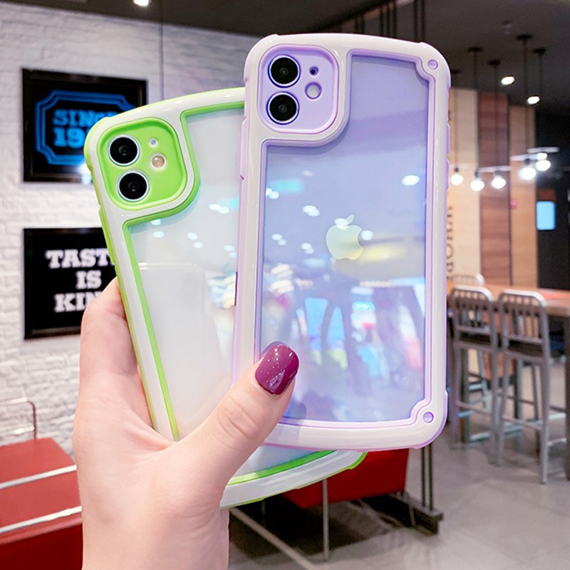 [ iphone 12 ] BUMPER Ốp lưng Điện Thoại Thời Trang Dành Cho Iphone 12 11 Pro Max X Xr Xs Max 6 6s 7 8 Plus Ốp điện thoại | BigBuy360 - bigbuy360.vn