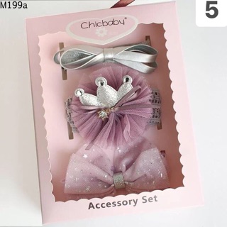 Set 3 băng đô Chicbaby cho bé