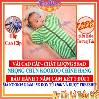 Nhộng Chũn Cho Bé KooKoo, Quấn Chũn Cho bé Giúp Bé Ngủ Ngon