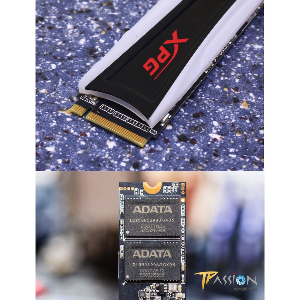 Ổ CỨNG SSD M.2 PCIe Gen3x4 ADATA XPG S40G tích hợp Tản nhiệt LED ARGB - Bảo hành 120 Tháng 1 đổi 1 chính hãng